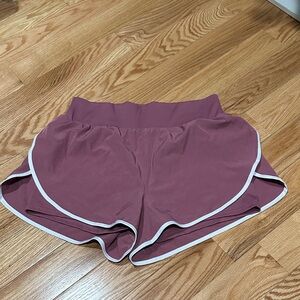 Women's Mauve Athletic Shorts